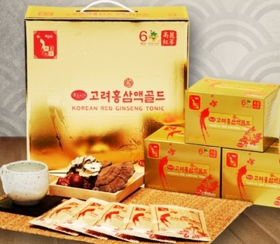 Nước tổng hợp Hồng Sâm 6 năm tuổi  Da Jung_Hộp 60 gói